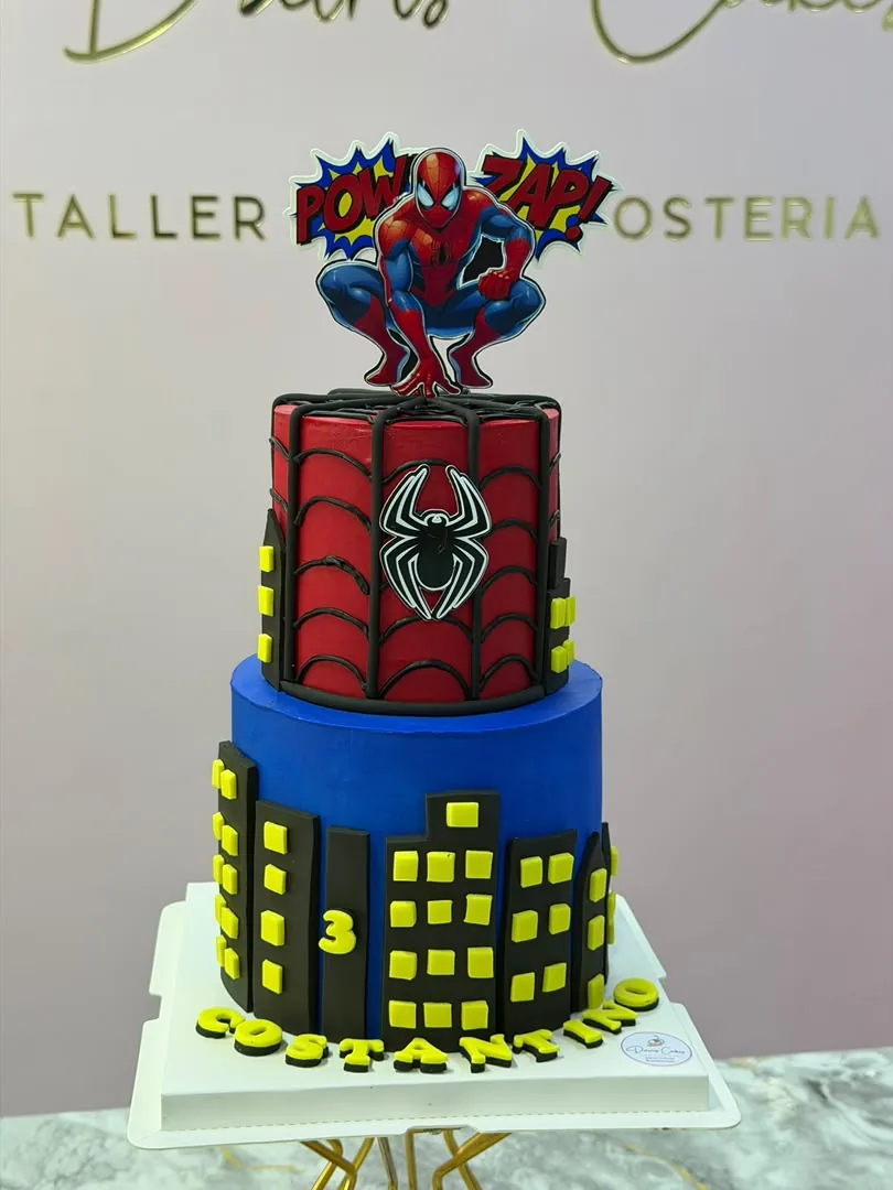 Torta de Spiderman para superhéroes
